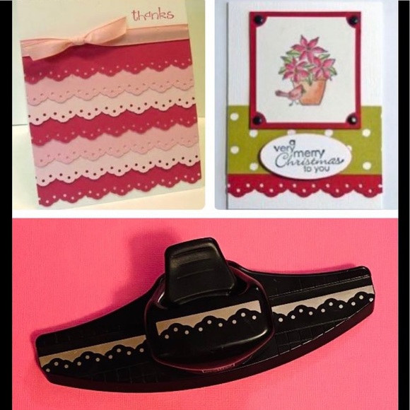 Stampin Up Lace Edge Punch
